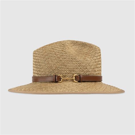 cappello gucci paglia|Gucci hat snake print.